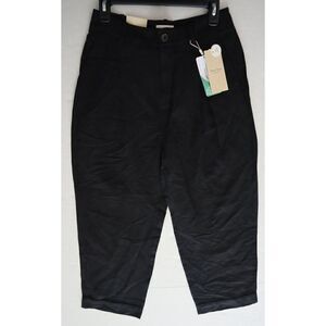 Part Two 30306818 Women's Sz 36 Black PanitaPW Hi-Waist Casual Ankle Pants $130